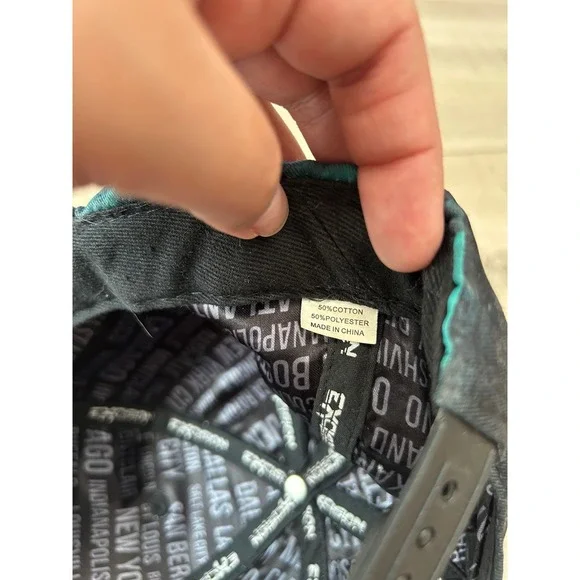 Excision Snapback Hat Black Green Tie Dye EDM Rave Festival Hat Dubstep Merch OS - Picture 5 of 6